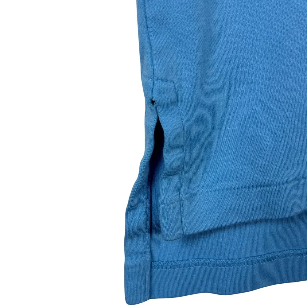 Polo Ralph Lauren Polo Shirt Men Small Blue Yellow Pony Custom Fit Cotton Preppy